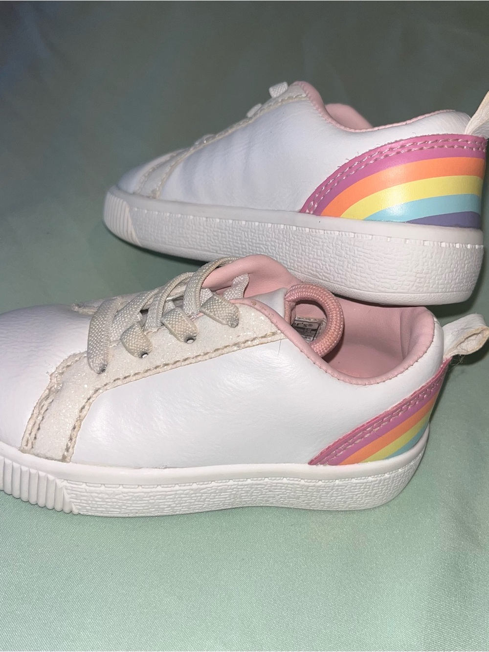 Carter's toddler girls Tryptic casual sneakers,Sz 5